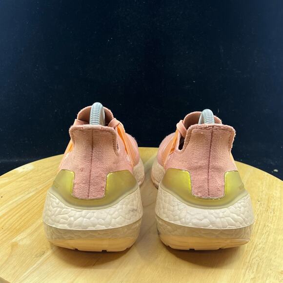 Adidas Ultraboost 21 Womens Ambient Blush Pink Athletic Running Shoe FY3953 Sz 7 - Picture 6 of 10